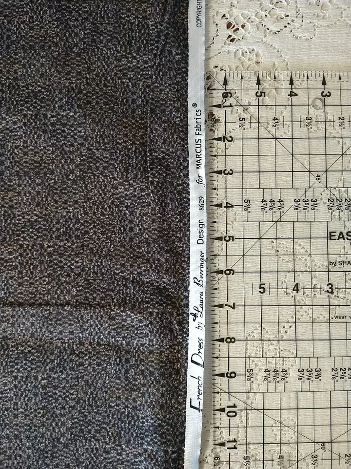 French Dress Laura Berringer Marcus Fabrics Cotton Quilt BTFQ 18x22" Blender - Image 3 of 3