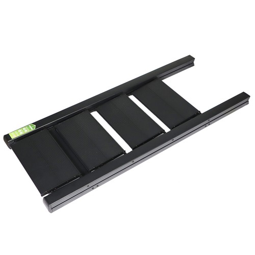 Aluminum Portable Folding Step Stool w/Wide Anti-Slip Pedal Lightweight Ladder - 第 4/12 張圖片