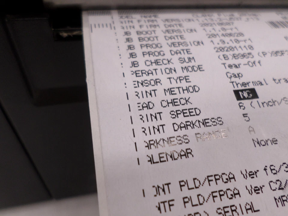 SATO CL4NX Plus 203dpi WiFi Bluetooth Thermal Transfer Label Printer WWCLP1001 - Image 4 of 4