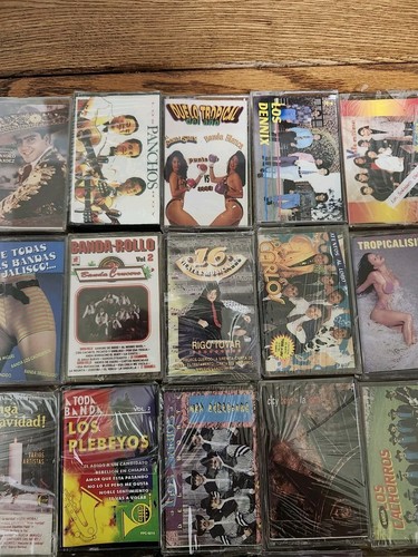 Rare Lot Of 32 Mexican Norteña/Corridos Music Cassettes - Picture 4 of 7