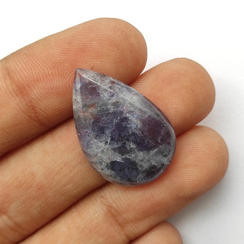Amazing quality Fire Iolite with Sunstone Cabochon Polished Loose Gemstone M7398 - Picture 3 of 5