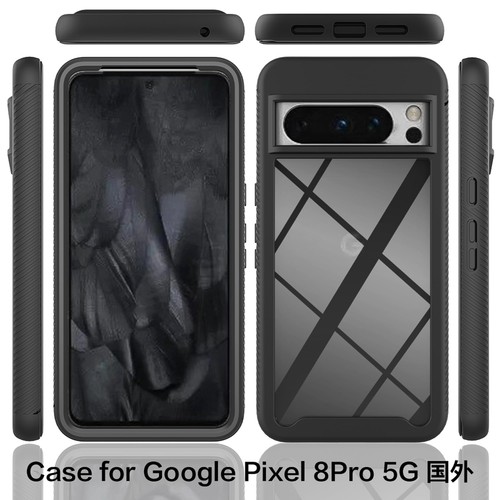 ® Coque Transparente pour Google Pixel 8 Pro Antichoc Housse Full Body Protec... - Photo 4 sur 8