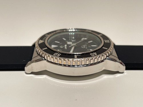 VINTAGE DIVER 200m LADIES STAINLESS STEEL QUARTZ 33mm QUARTZ WATCH "BREIL" MANTA - Picture 7 of 9