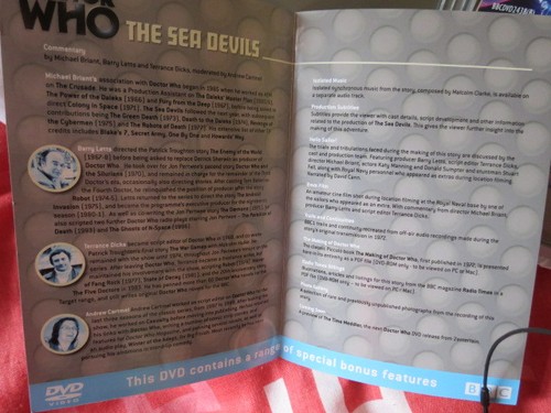 Doctor Who - The Sea Devil's (Édition Spéciale) Neuf - Jon Pertwee Est Dr BBC - Picture 5 of 6