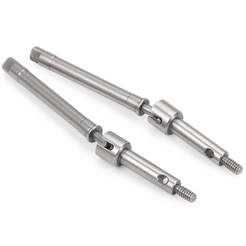 Front Rear CVD Driveshaft Axle Stainless for 1/24 RC Crawler Axial SCX24 90081 - Bild 2 von 15