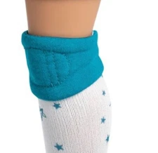 American Girl Doll Star Volleyball Outfit Blue Knee Pad (1)ONLY replacement item