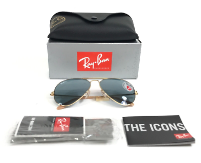 Ray-Ban Sunglasses RB3689 AVIATOR METAL II 9064/S2 Arista Aviator