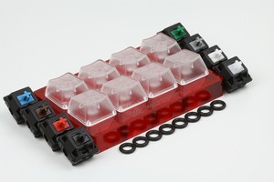 Max-Keyboard-Clear-Keycaps-Cherry-MX-Switch-Rubber-O-Ring-PRO-Sampler-Kit