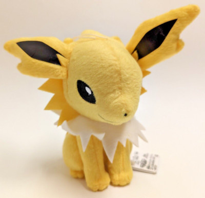 Pokemon Movie JOLTEON 6'' inch Plush Poke Doll Chibi NWT USA Banpresto