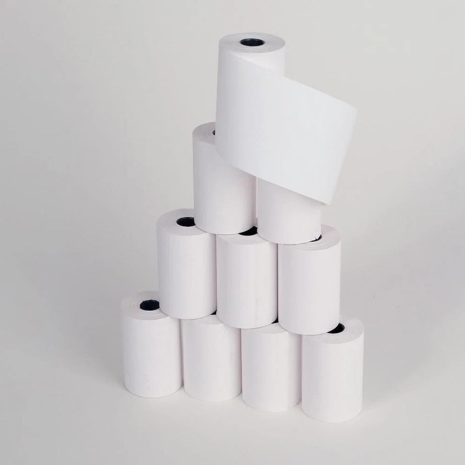 COMPRIBENE Rotoli per POS carta termica BPA free mm. 57 x 35 diam. x 12 POS - Pezzi 50