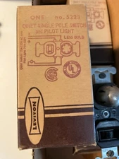 Leviton 5223 Single Pole Switch w/ Pilot Light