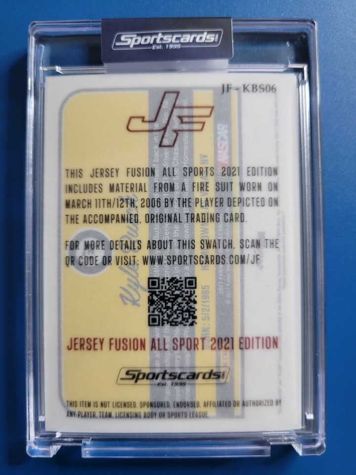 Kyle Busch 2021 JERSEY FUSION JFKBS06 M&M'S RACE TEAM