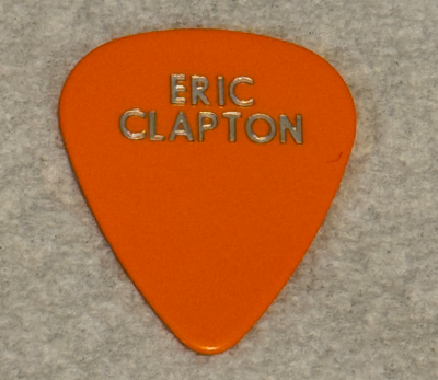 ERIC CLAPTON GUITAR PICK 2006 - 2007 THE WORLD TOUR RARE ERIC'S