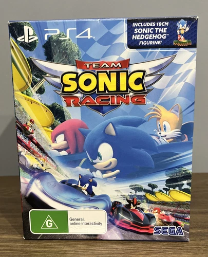 Team Sonic Racing Collectors Edition Sony PS4 Game & Totaku Figure (sealed) SEGA - Picture 1 of 14
