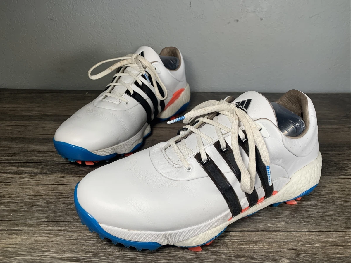 adidas Tour 360 22 Golf White Blue Rush for Sale | Authenticity