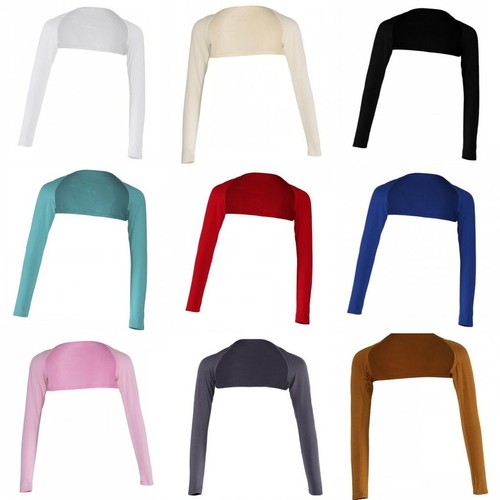 Muslim Sleeves Arm Cover Modal Shrug Bolero One Size Fit Up Many Colors Hijab AU - Picture 3 of 29