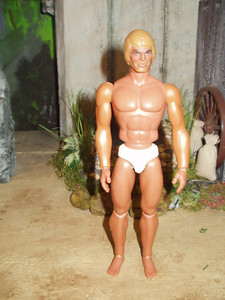 Figurine Vintage Mattel Big Jim, Indien Nscho-tschi, Karl May, 1978