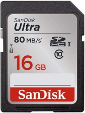 SanDisk Ultra SDXC UHS-1 Memory Card 16, 32, 64, 128GB