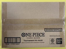 One Piece TCG Card game Tournament Kit Vol. 6 Volume Booster Sealed Box- English