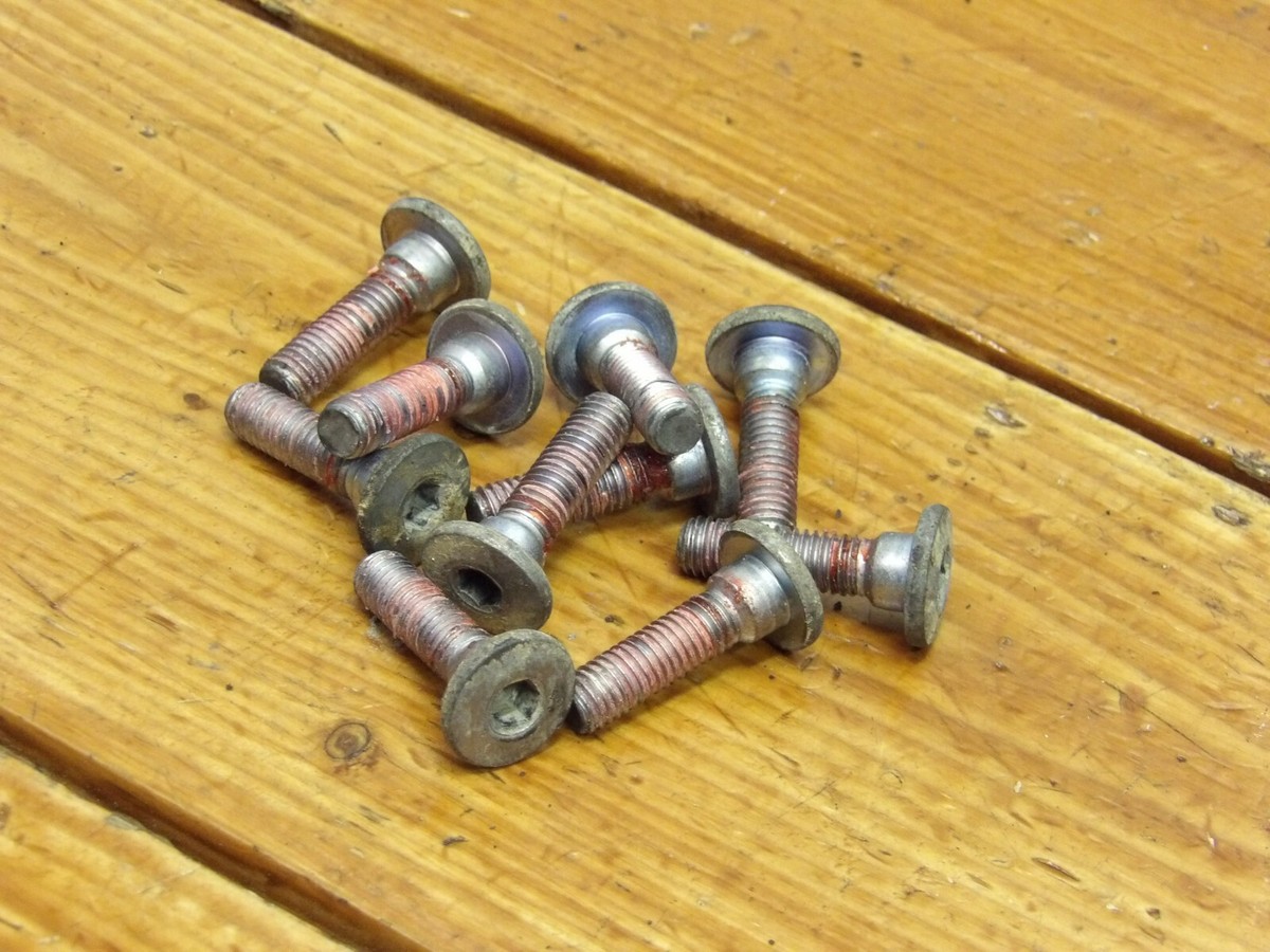05-19 Kawasaki Ninja ZX6R ZX636 FRONT BRAKE ROTOR DISC BOLTS