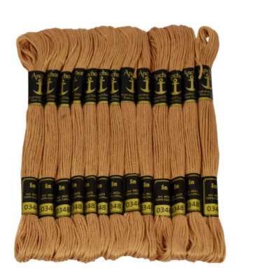 Anchor Cotton Threads Long Stich Embroidery Hand Knitting For Cross Craft,25 Pcs