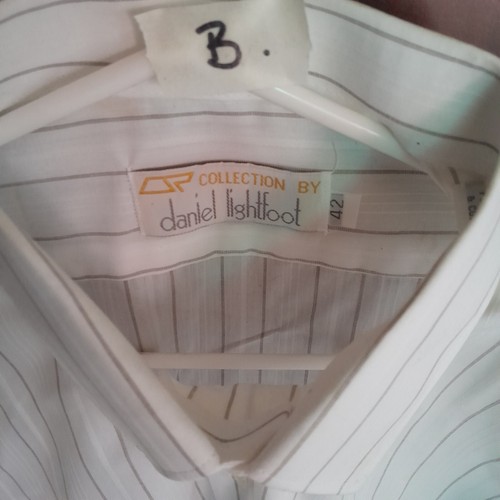 Vintage Queensland Railways Office Shirt Long Sleeve 1980s - Picture 14 of 24