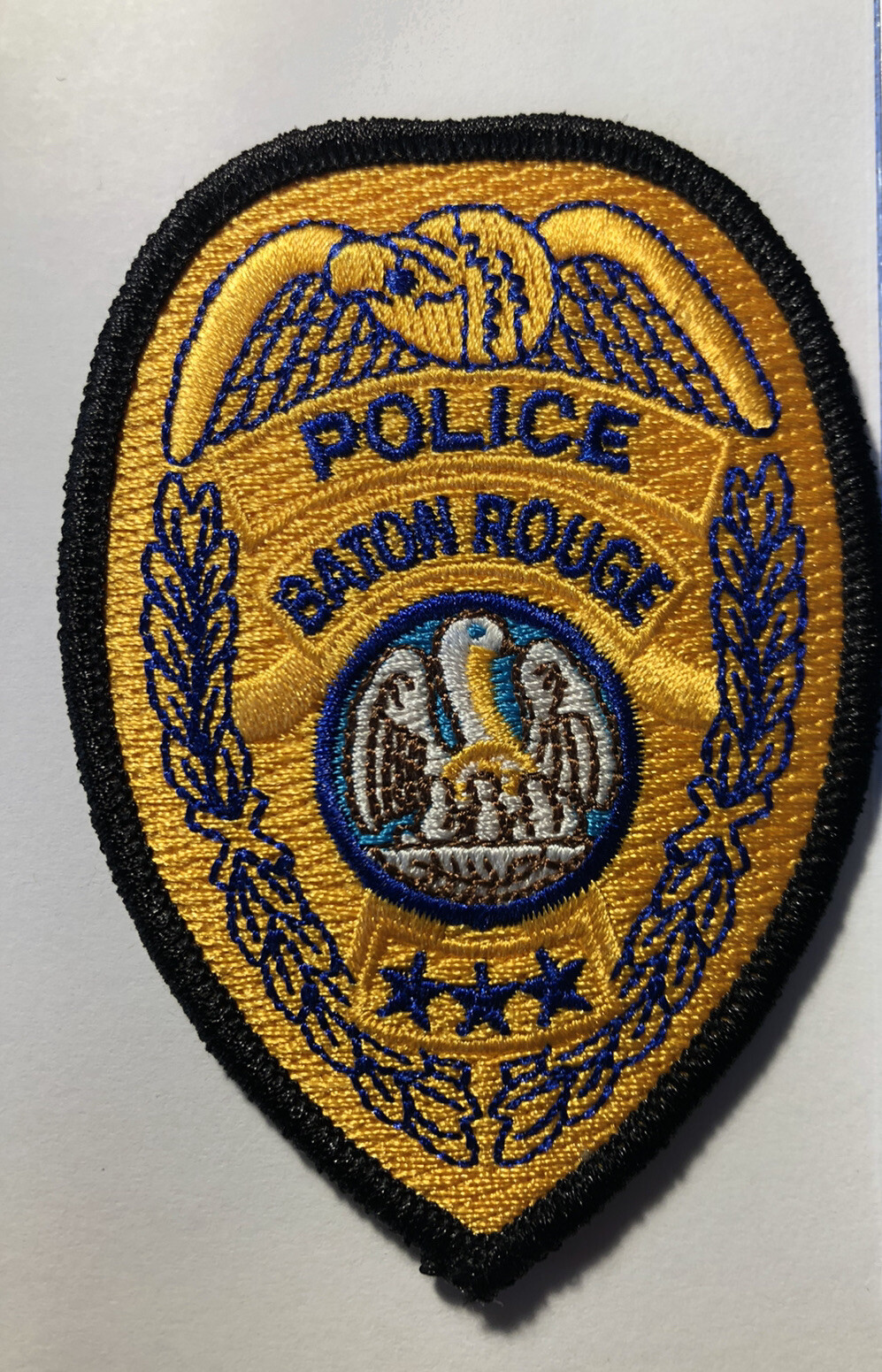 Baton Rouge Louisiana Police Patch Grelly USA