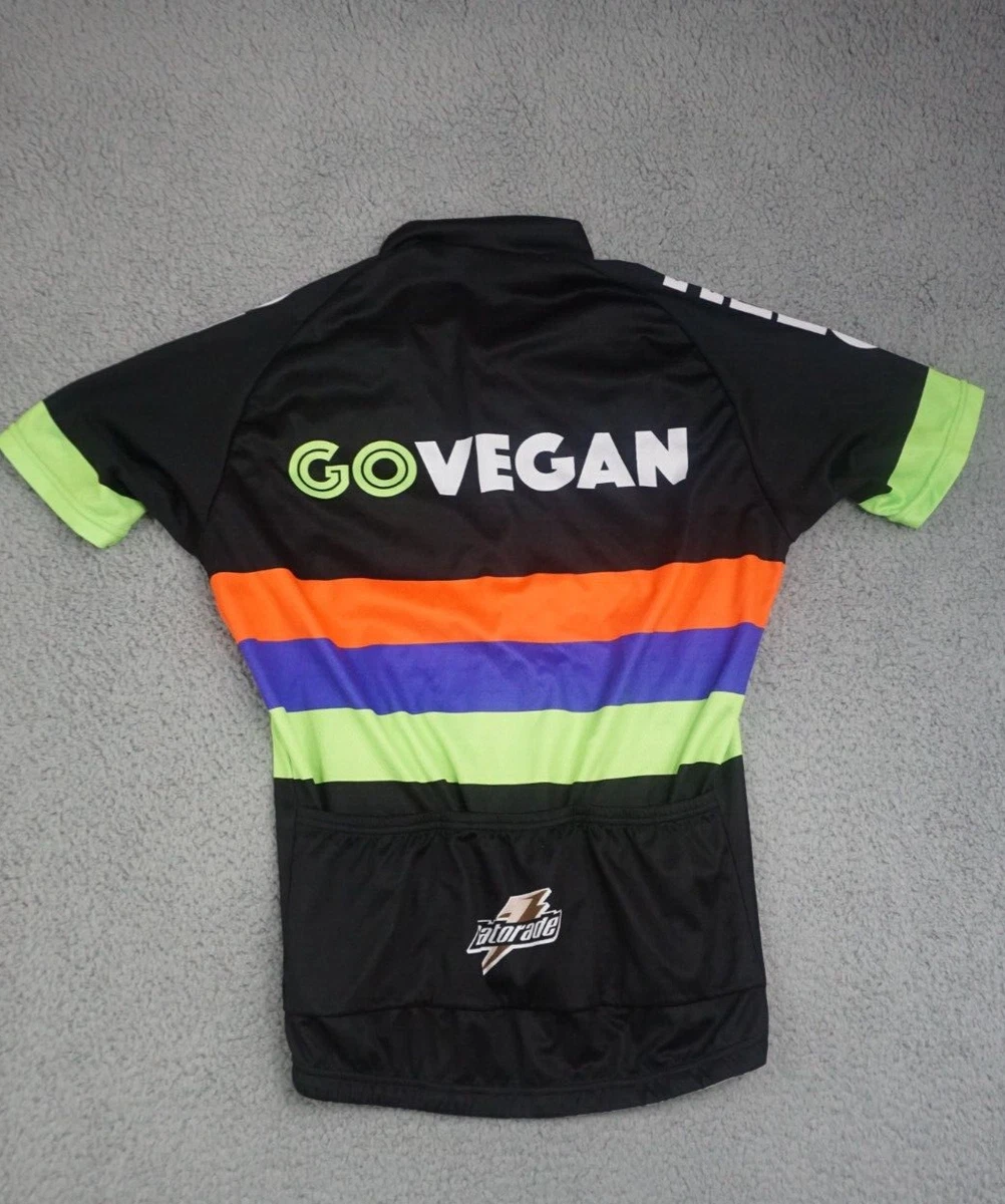 Vegan Cycling Bib Set Large Slogan Carb The F Up CTFU