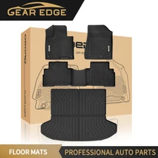 Floor Mats & Cargo Trunk Liner For 2023-2025 Kia Sportage Hybrid TPE All-Weather