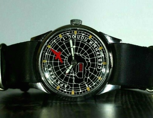 Raketa Polar Orologio da Uomo Antarctica Vintage sovietico meccanico  presente | eBay