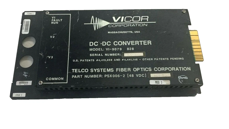 Vicor Corp/Telco VI-9079, DC-DC Converter USED. - Image 2 of 4