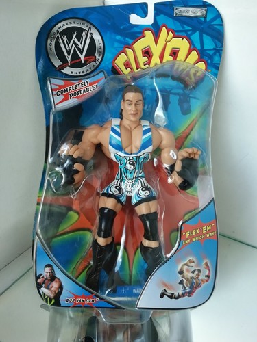 WWF WWE FLEX EMS Rob Van Dam Jakks Wrestling Figure - Picture 5 of 6