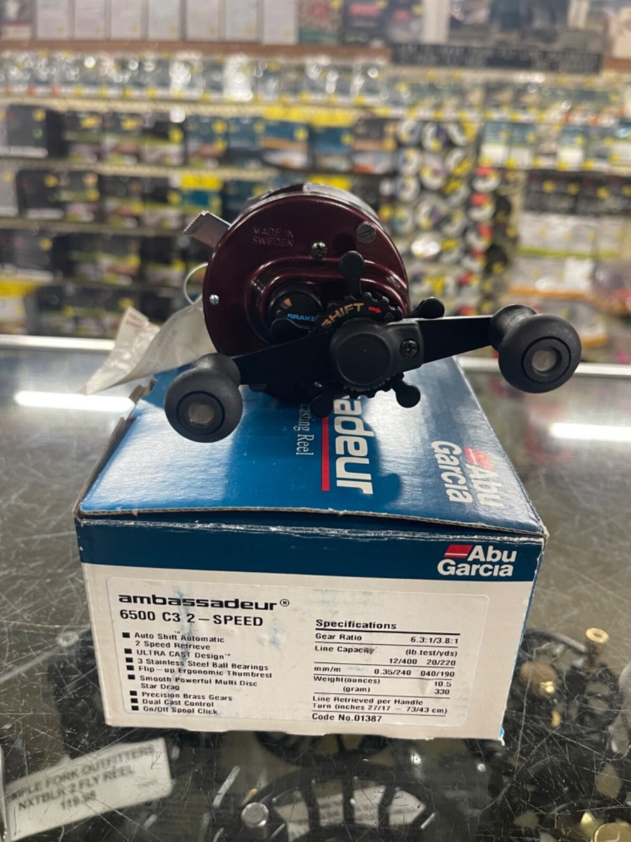 アブガルシア　アンバサダー6500C3 2•SPEED Abu Garcia アブガルシア アンバサダー 6500 C3 2スピード/C412M