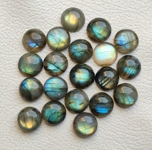 15 Mm Round Shape Multi Flashy Labradorite Cabochon Handmade Gemstone V94 13 Uk Ebay
