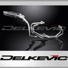 HONDA VFR800 VTEC 2002-13 EXHAUST SYSTEM 200mm CARBON ROUND SILENCERS