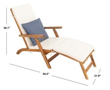 Safavieh PALMDALE LOUNGE CHAIR, Reduced Price 2172749612 PAT7015E