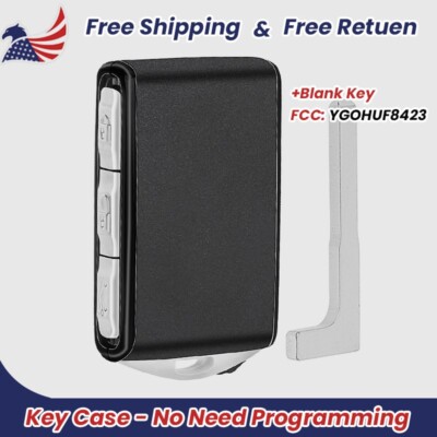 Remote Key Case Shell Fob for Volvo XC40 XC60 XC90 S90 2016 2017 2018 2019-2024