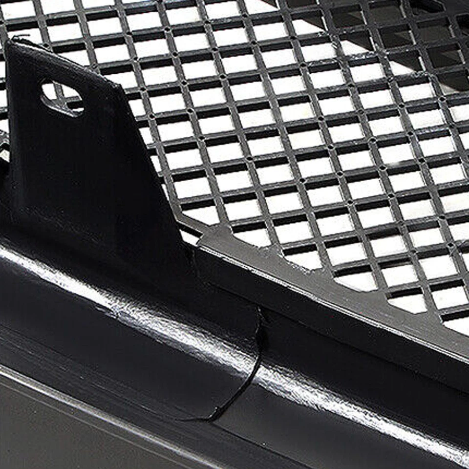 Front Bumper Body Kit + Grille Plastic Fits 1992-1999 BMW E36 3Series M3 Style - Image 2 of 4