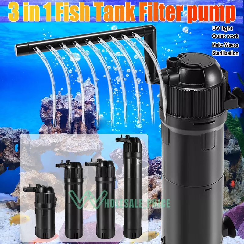 Filtre pour aquarium avec pompe 3 W