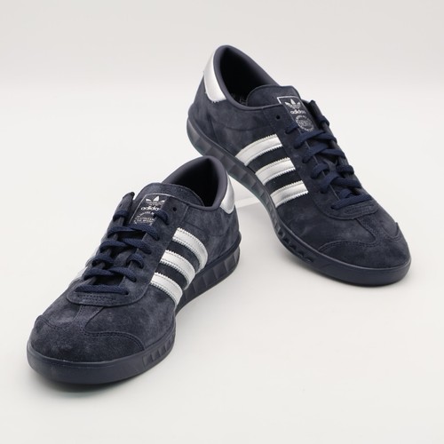 JP7665 Adidas Originals Hamburg Legend inchiostro argento metallizzato oro metallizzato (uomo) - Foto 4 di 10