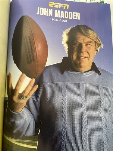 ESPN Magazine John Madden 1936-2021 - Bild 3 von 4