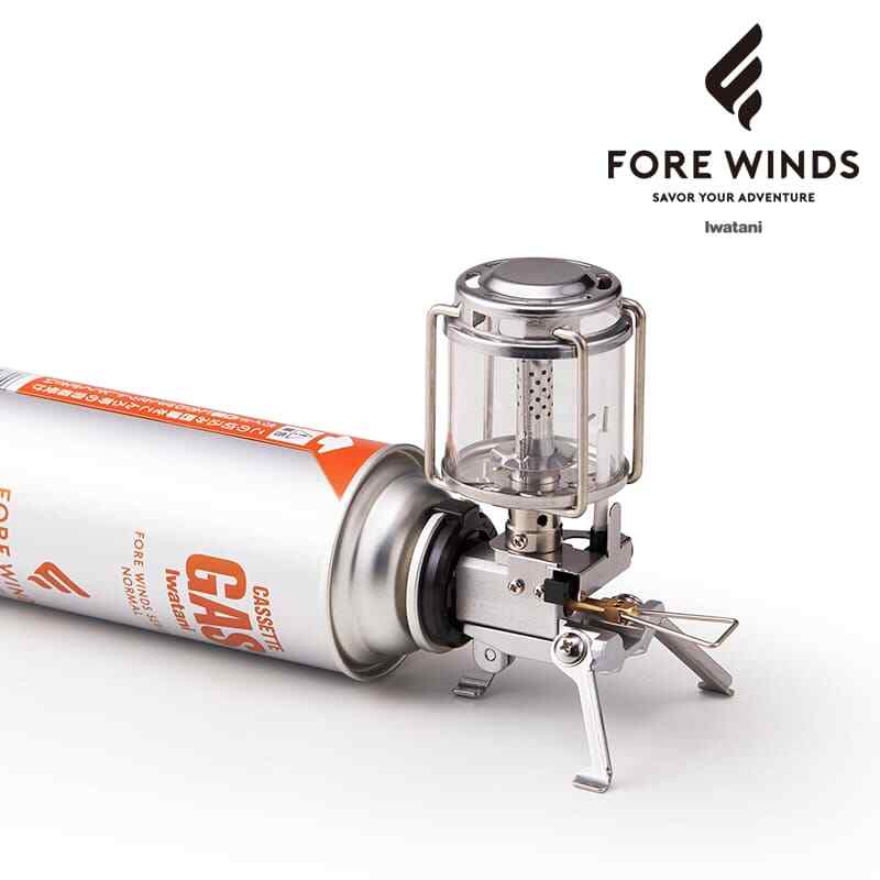 FORE WINDS MICRO CAMP STOVE & LANTERNセット Iwatani Micro Camp Lantern FORE WINDS FW-ML01 Case included