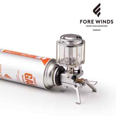 Iwatani micro camp lantern   ⭐️新品未使用⭐️ Iwatani Micro Camp Lantern FORE WINDS FW-ML01 Case included