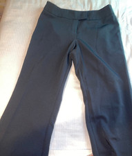 2 pair Edwards 8550-010 BLACK WOMENS Flat Front Dress Pants Size 2 UL