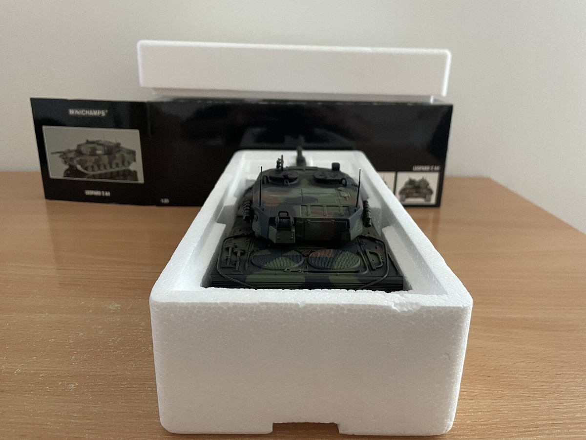 【中古並品】ミニチャンプス 1/35 レオパルト2（Leopard 2） 1:35 MINICHAMPS LEOPARD 2 A4 Rare, new non-displayed | eBay