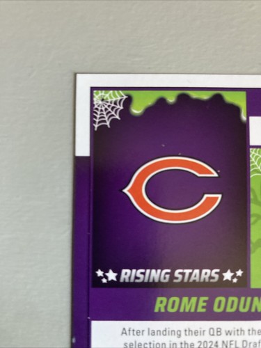 2024 Panini Score-A-Treat Rome Odunze Green Bats RC #44 Bears - Bild 8 von 10