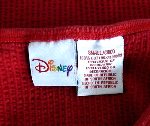 DISNEY Henley Shirt "Plays To Win"/ Embroidered Tigger (kicking stars)-S kids - Picture 3 of 12