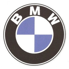  BMW sticker vinyle laminé