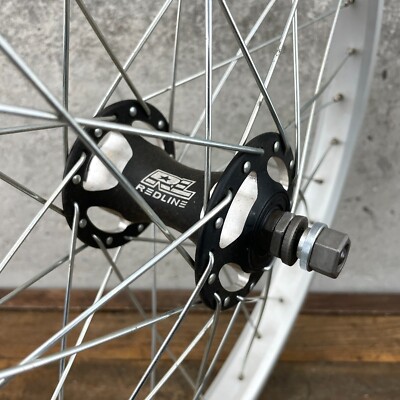 Redline Hub BMX Front Wheel NOS Old School BMX High Flange 36