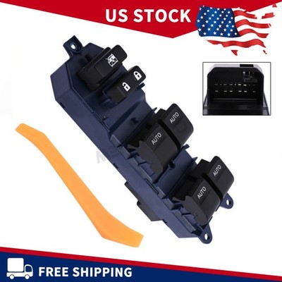 Driver Side LED Power Window Switch Auto Down Up For 2007-2021 Toyota Tundra